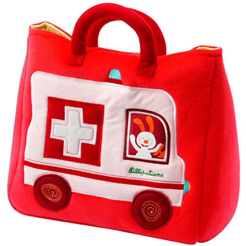 Lilliputiens Ziekenwagen Dokterstas Met Knuffel 3 Lilliputiens Ziekenwagen Dokterstas Met Knuffel