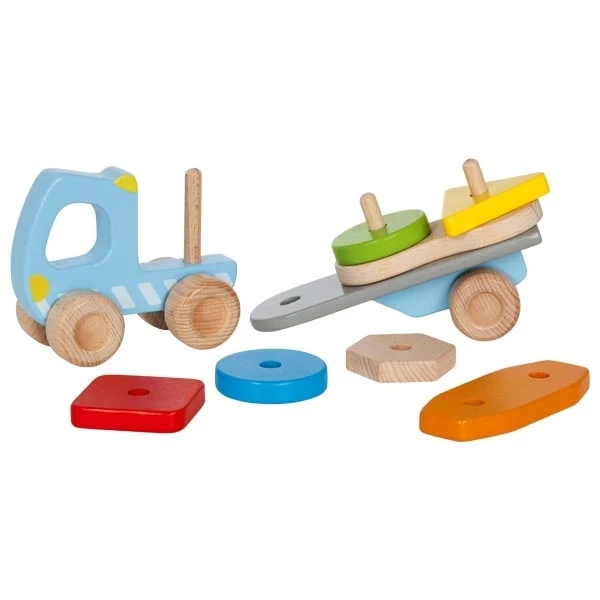 GOKI Vrachtwagen Met Lading Hout 5 GOKI Vrachtwagen Met Lading Hout - Afbeelding 3