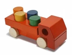 Weizenkorn Auto Vrachtwagen Hout -Speelgoed Kortingswinkel image 1099