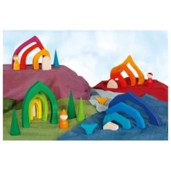 GOKI Bouwstenen Vier Seizoenen Hout 8 GOKI Bouwstenen Vier Seizoenen Hout -Speelgoed Kortingswinkel image 1110