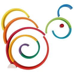 GOKI Regenboog Bouwset Hout -Speelgoed Kortingswinkel image 1114