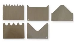 Speelbelovend Zandkam Set 5-delig Hout