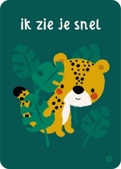 Bora Postkaart Jungle Ik Zie Je Snel