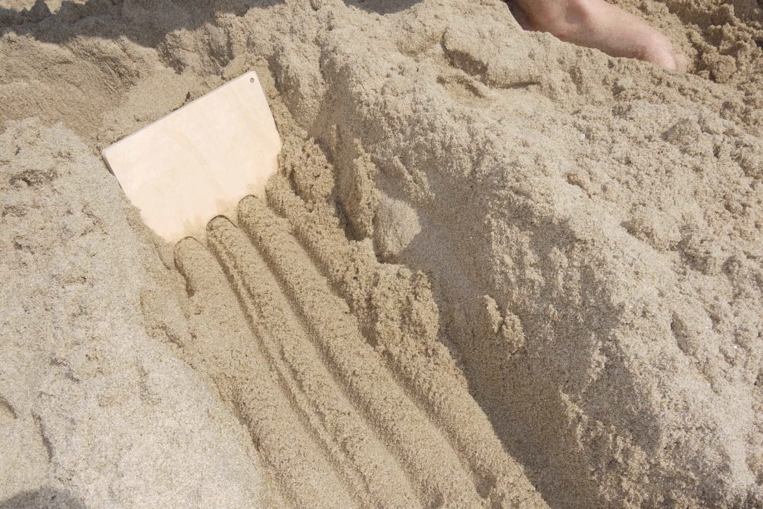 Speelbelovend Zandkam Set 5-delig Hout 5 Speelbelovend Zandkam Set 5-delig Hout - Afbeelding 3