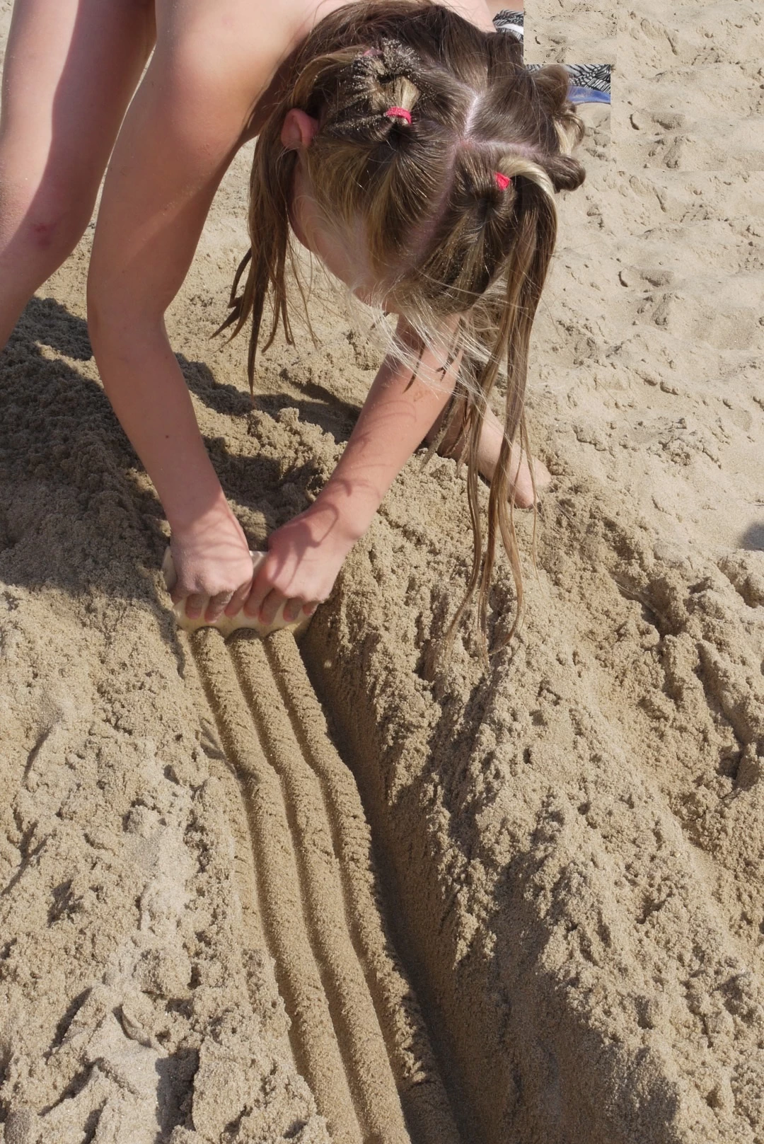 Speelbelovend Zandkam Set 5-delig Hout 6 Speelbelovend Zandkam Set 5-delig Hout - Afbeelding 4