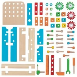 GOKI Mijn Eerste Werkbank Hout 11 GOKI Mijn Eerste Werkbank Hout -Speelgoed Kortingswinkel image 1182