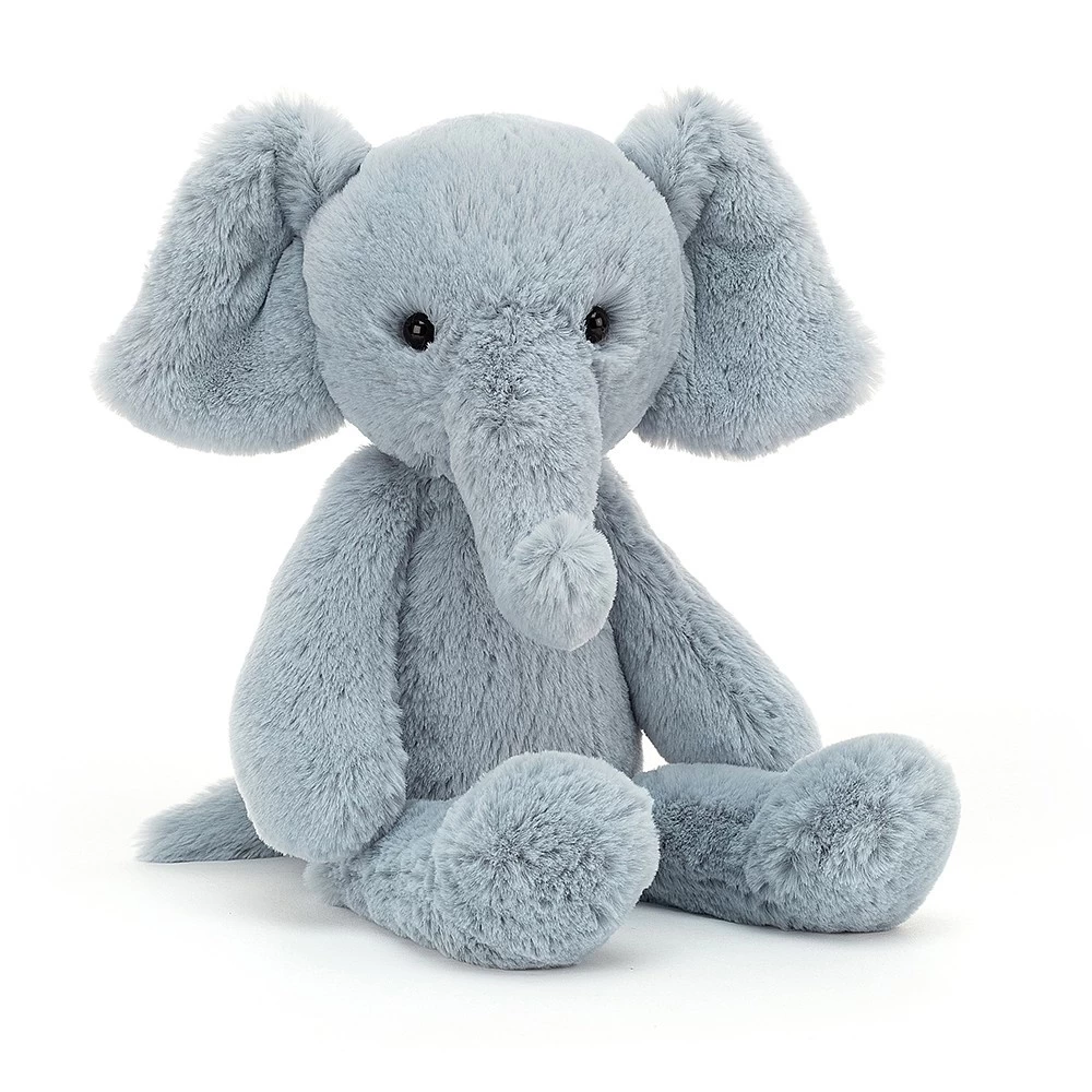 Jellycat Knuffel Olifant Bobbie Elly 3 Jellycat Knuffel Olifant Bobbie Elly