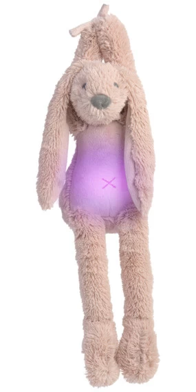 Happy Horse Knuffel Konijn Richie Old Pink Met Nachtlamp En Geluid 34cm 4 Happy Horse Knuffel Konijn Richie Old Pink Met Nachtlamp En Geluid 34cm - Afbeelding 2