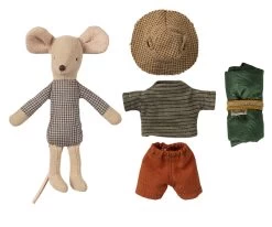 Maileg Hiker Muis Grote Broer 12 Cm -Speelgoed Kortingswinkel image 1367