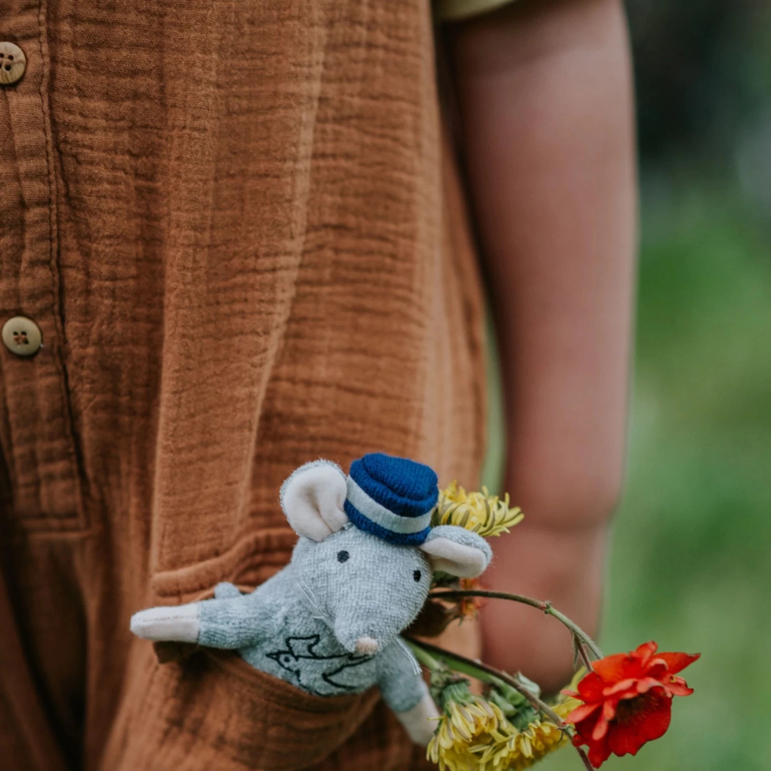 Het Muizenhuis Knuffel Muis Opa Zeeman 5 Het Muizenhuis Knuffel Muis Opa Zeeman - Afbeelding 3