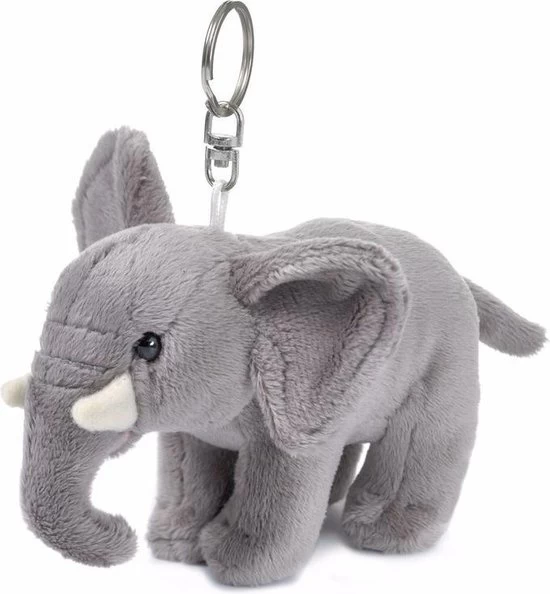 WWF Knuffel Sleutelhanger Olifant 10cm 3 WWF Knuffel Sleutelhanger Olifant 10cm
