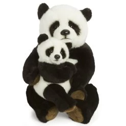 WWF Knuffel Panda Moeder En Kind 28 Cm