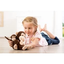 Beleduc Handpop Aap Met Baby Cheeta & Bibi 7 Beleduc Handpop Aap Met Baby Cheeta & Bibi -Speelgoed Kortingswinkel image 159