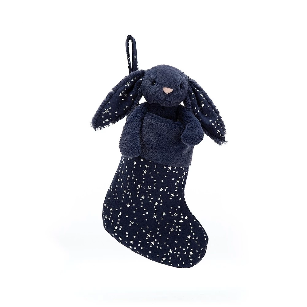 Jellycat Knuffel Konijn Bashful Stardust Bunny Stocking 3 Jellycat Knuffel Konijn Bashful Stardust Bunny Stocking