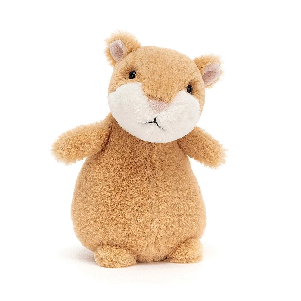 Jellycat Knuffel Hamster Happy Cinnamon 3 Jellycat Knuffel Hamster Happy Cinnamon
