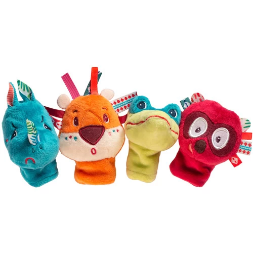 Lilliputiens Vingerpop Jungle Set 4-delig 3 Lilliputiens Vingerpop Jungle Set 4-delig