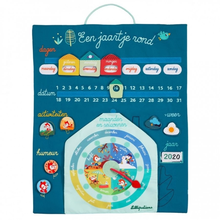 Lilliputiens Mijn Eerste Kalender Een Jaartje Rond 3 Lilliputiens Mijn Eerste Kalender Een Jaartje Rond