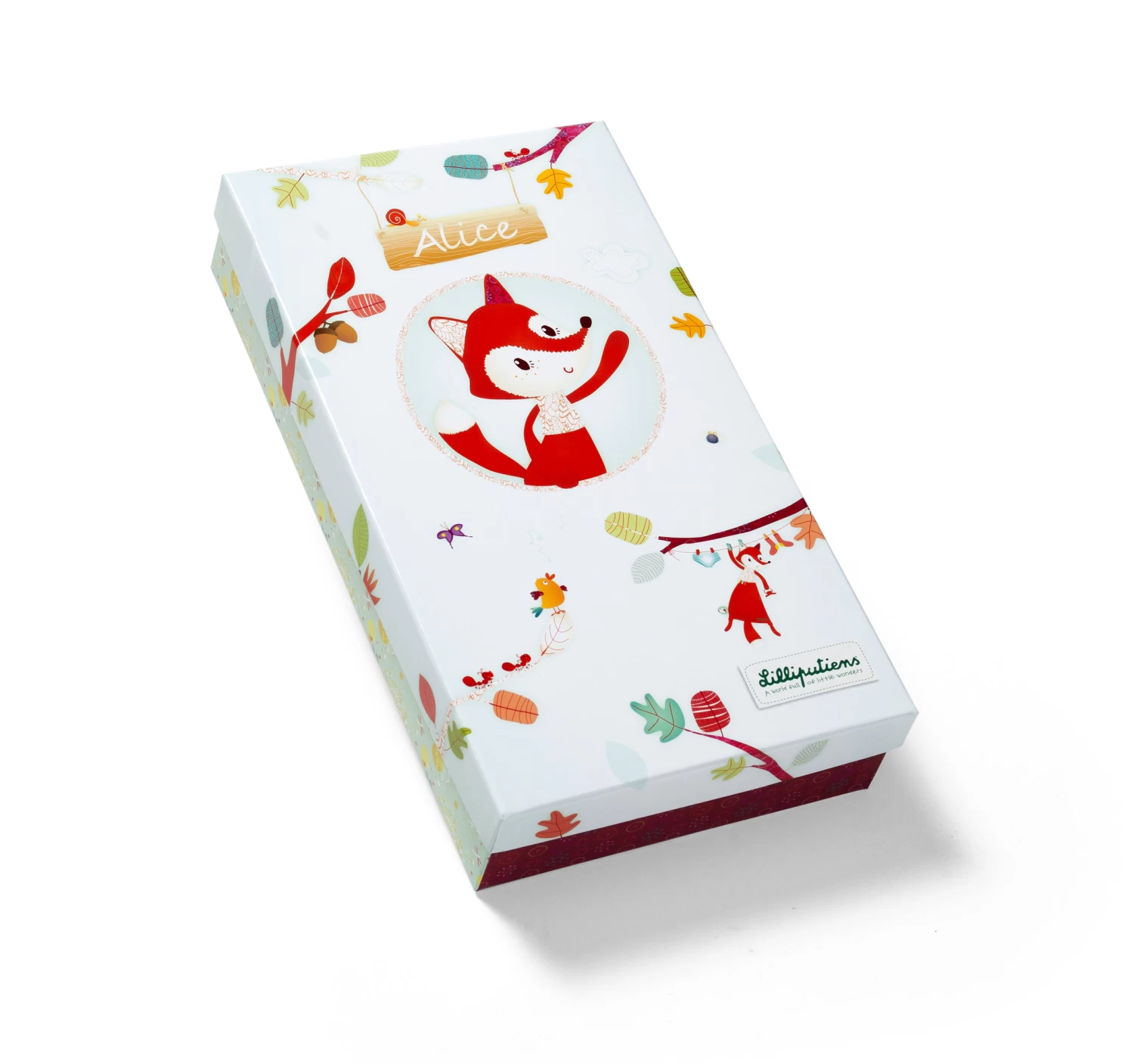 Lilliputiens Knuffel Vos Alice 6 Lilliputiens Knuffel Vos Alice - Afbeelding 4