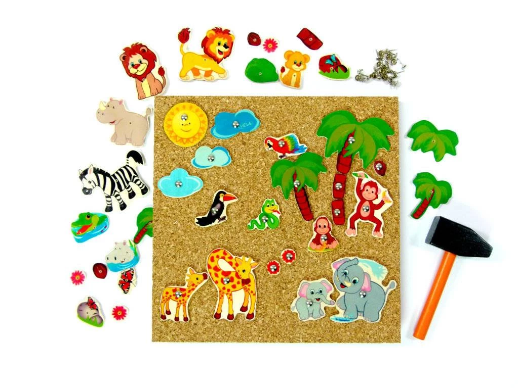 Hess Hamertje Tik Jungle Hout 3 Hess Hamertje Tik Jungle Hout