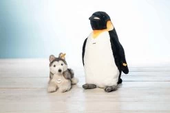 Steiff Knuffel Palle Koningspinguin Zwart/Wit 52cm -Speelgoed Kortingswinkel image 1825