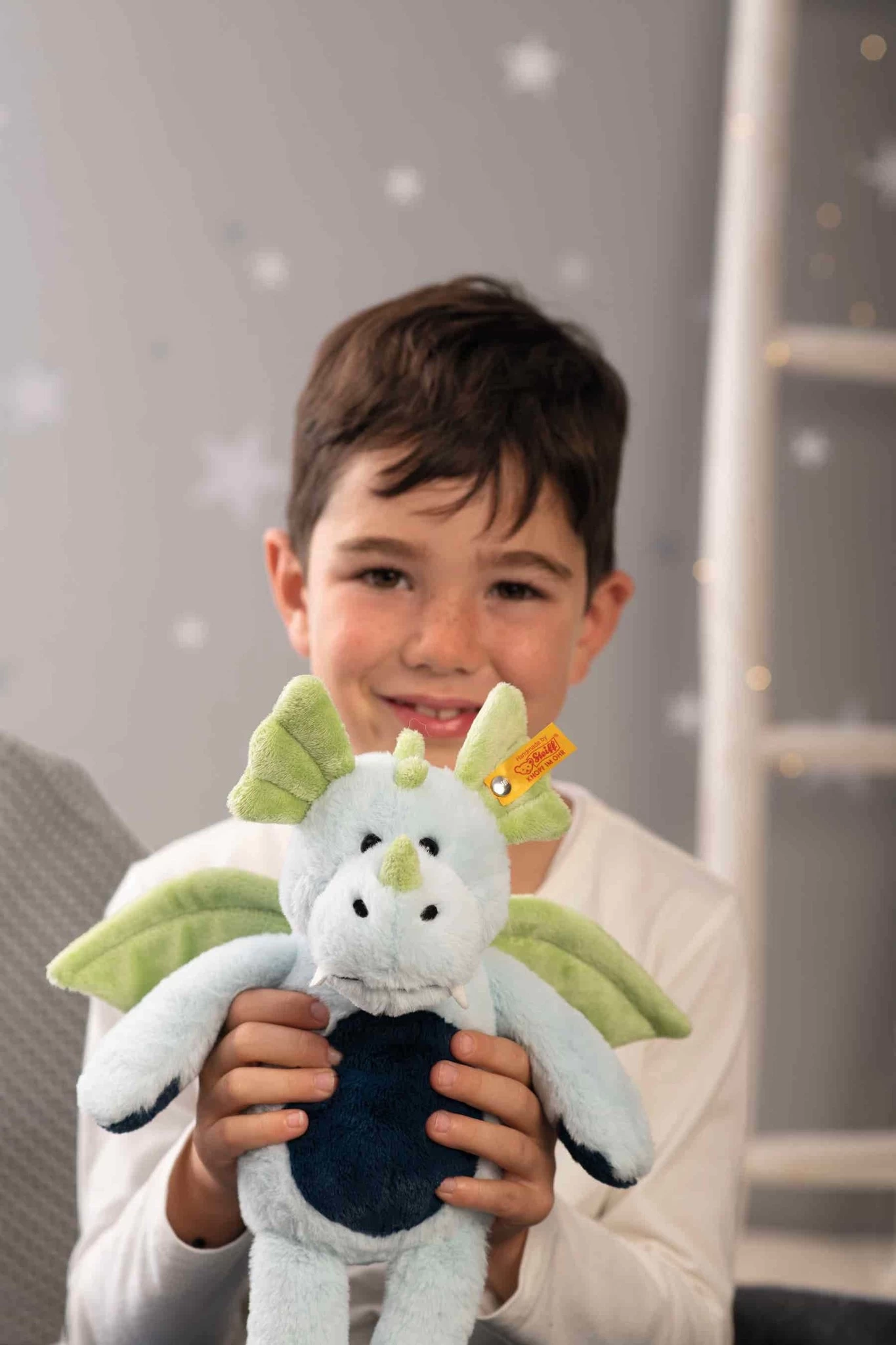 Steiff Knuffel Draak Samu Dragon 28cm 5 Steiff Knuffel Draak Samu Dragon 28cm - Afbeelding 3
