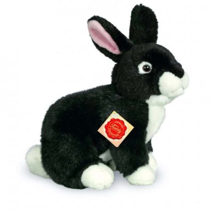 Hermann Teddy Knuffel Konijn Zwart 3 Hermann Teddy Knuffel Konijn Zwart