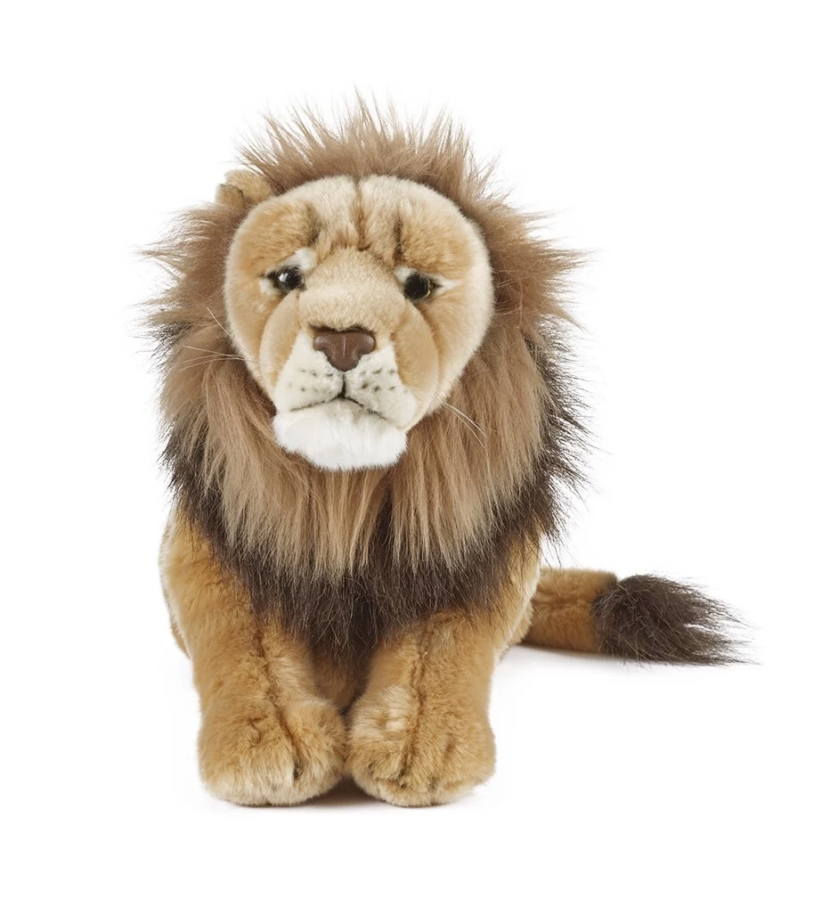 Living Nature Knuffel Leeuw Liggend 45 Cm 3 Living Nature Knuffel Leeuw Liggend 45 Cm