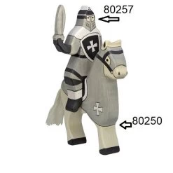 Holztiger Ridder Rijdend Zwart 80257