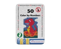 The Purple Cow Color By Numbers Tekenspel