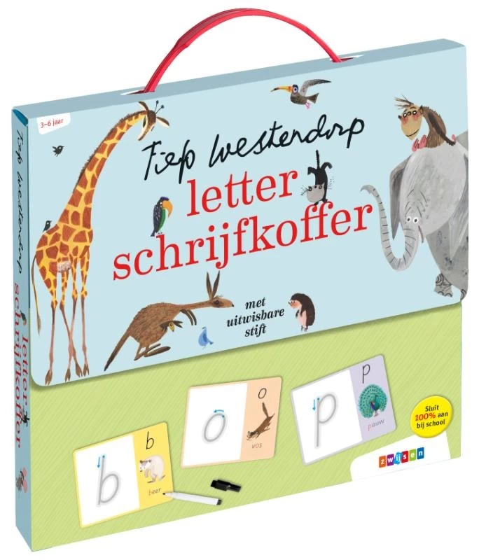 Zwijsen Fiep Westendorp Letter Schrijfkoffer 4 Zwijsen Fiep Westendorp Letter Schrijfkoffer - Afbeelding 2