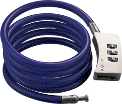 Micro Step Cijferslot Blauwe Kabel