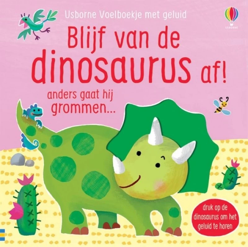 Uitgeverij Usborne Blijf Van De Dinosaurus Af! 4 Uitgeverij Usborne Blijf Van De Dinosaurus Af! - Afbeelding 2
