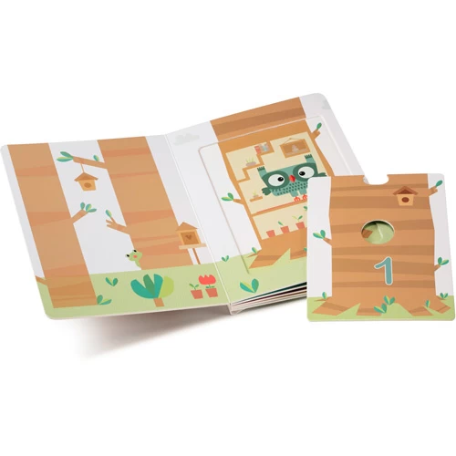 Lilliputiens Mijn Eerste Puzzelboek 123 Forest 5 Lilliputiens Mijn Eerste Puzzelboek 123 Forest - Afbeelding 3