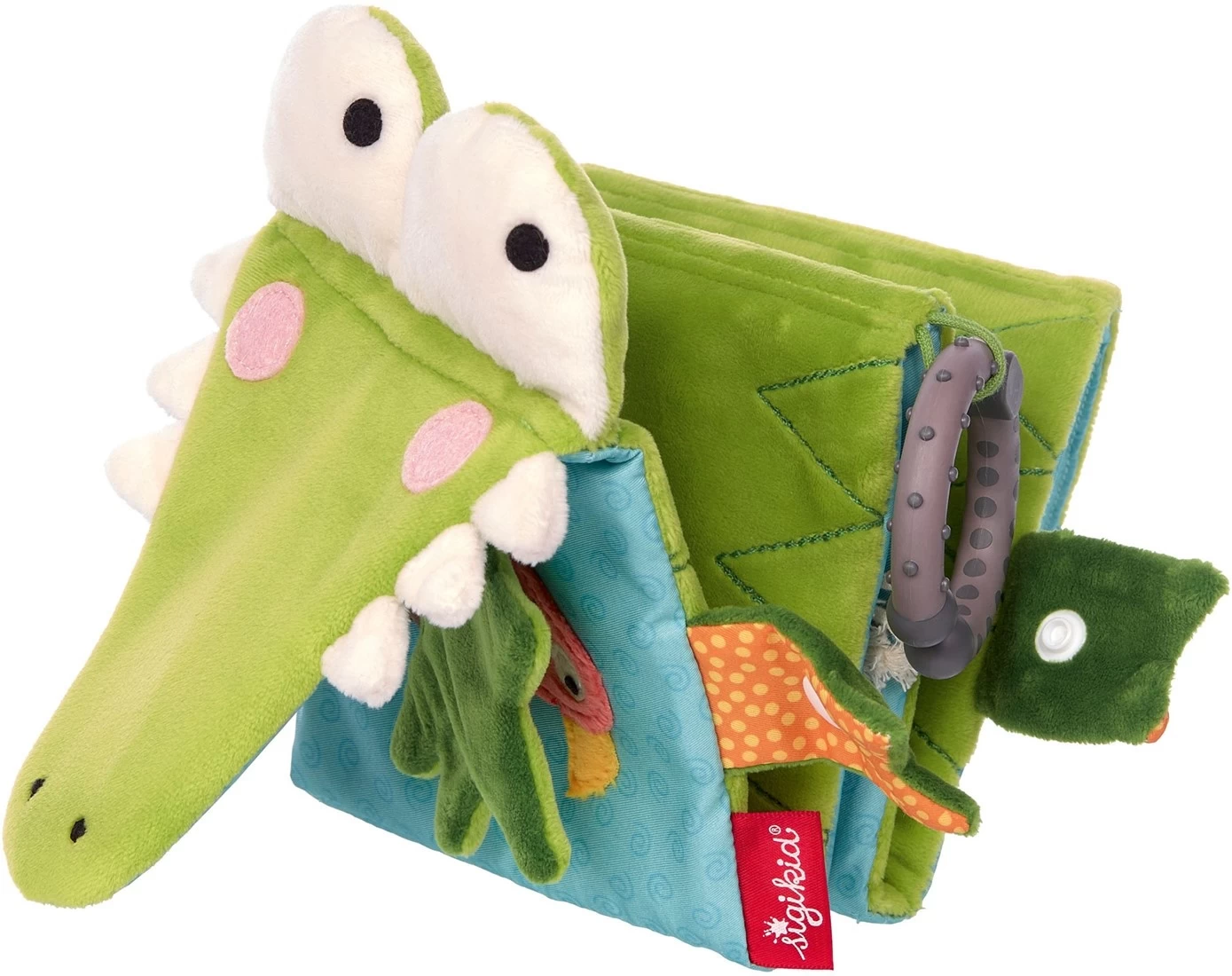 Sigikid Voelboek Krokodil 4 Sigikid Voelboek Krokodil - Afbeelding 2
