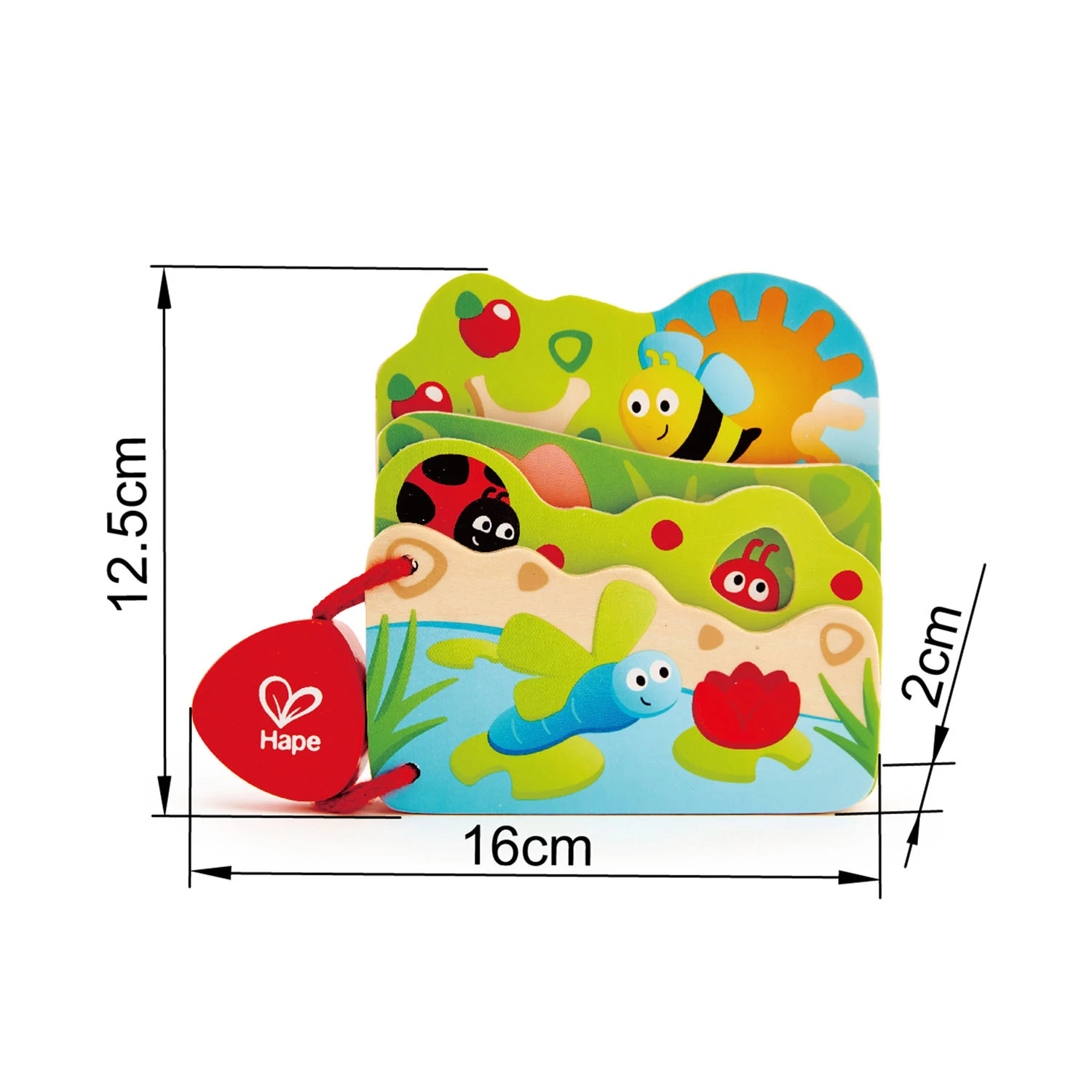 Hape Baby's Insectenboek 4 Hape Baby's Insectenboek - Afbeelding 2