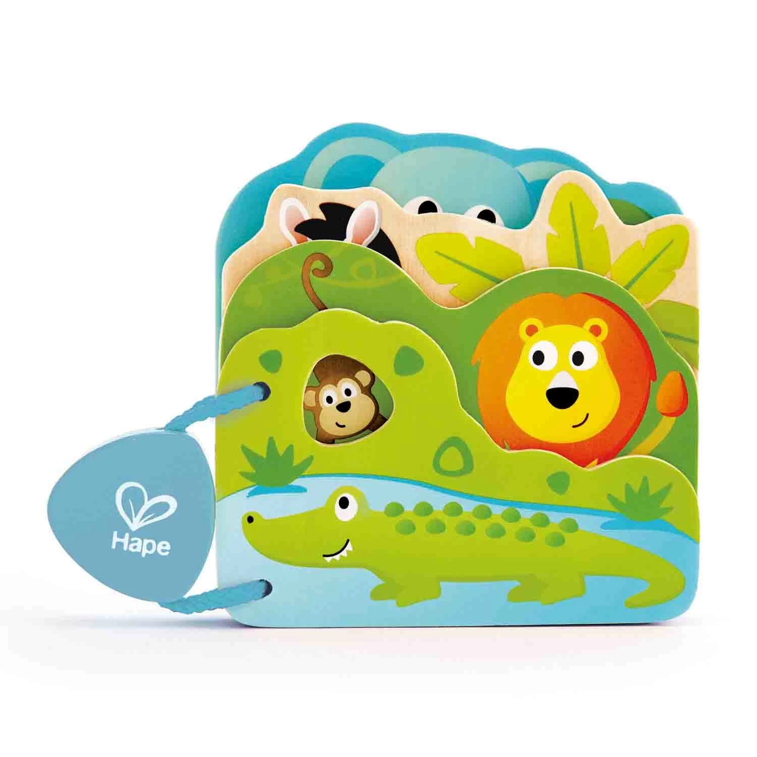 Hape Wilde Dieren Boek Voor Baby's 3 Hape Wilde Dieren Boek Voor Baby's