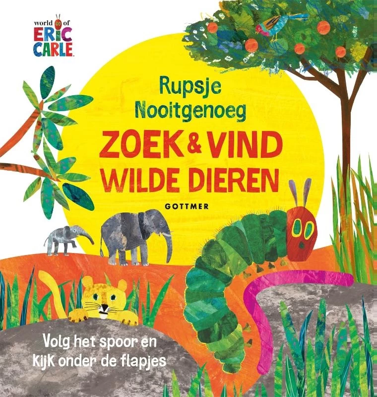 Gottmer Rupsje Nooitgenoeg Zoek En Vind - Wilde Dieren 3 Gottmer Rupsje Nooitgenoeg Zoek En Vind - Wilde Dieren