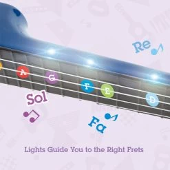 Hape Learn With Lights Ukulele Blue 11 Hape Learn With Lights Ukulele Blue -Speelgoed Kortingswinkel image 284
