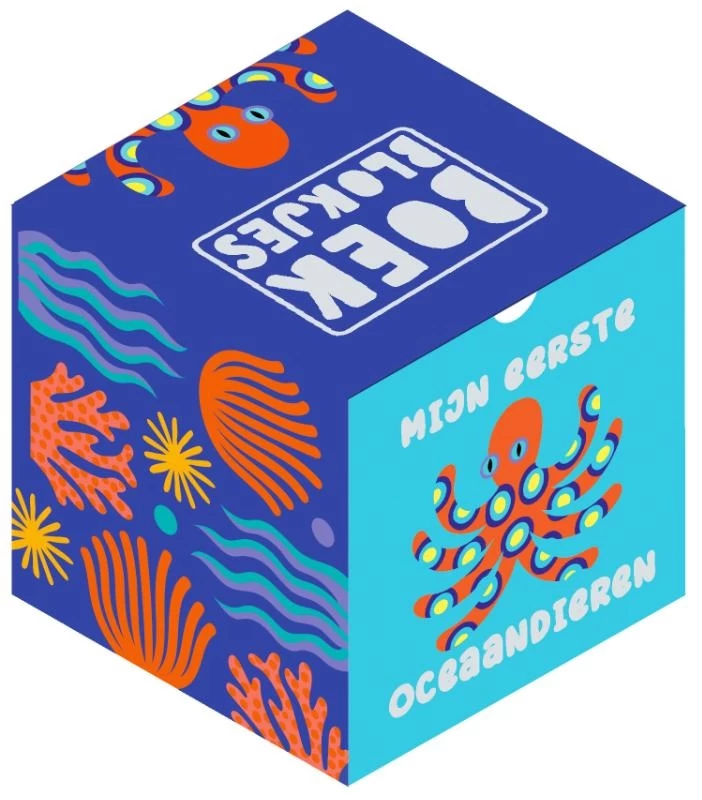 Singel Uitgeverijen | Volt Boekblokje Mijn Eerste Oceaandieren 3 Singel Uitgeverijen | Volt Boekblokje Mijn Eerste Oceaandieren