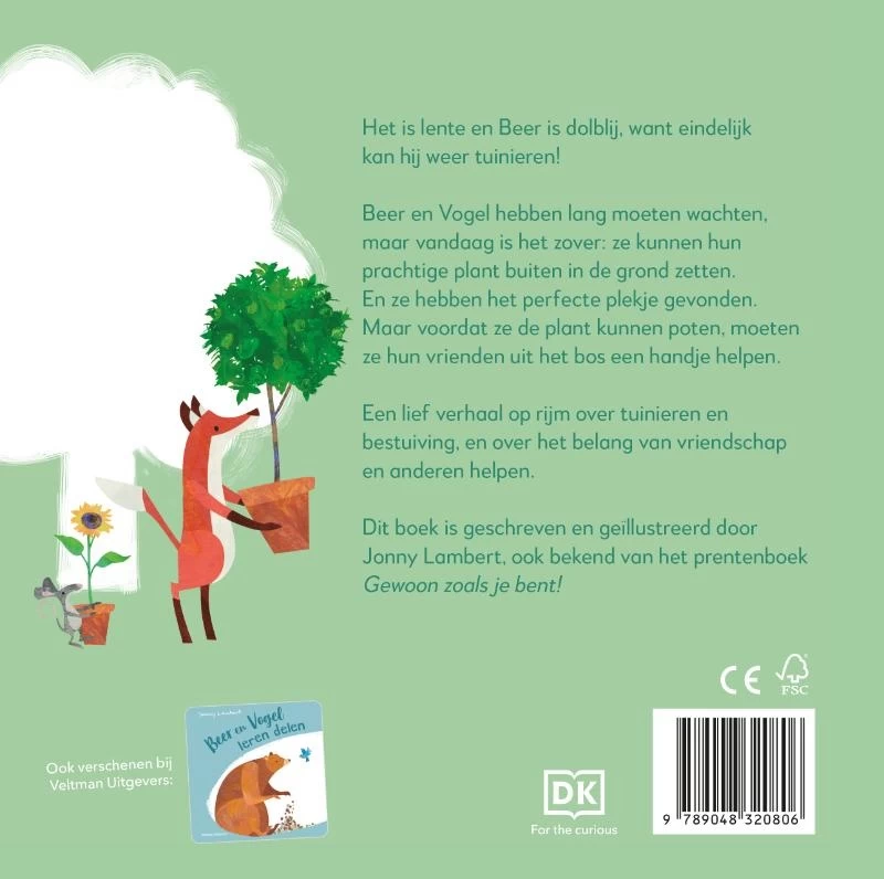 Veltman Uitgevers Beer En Vogel Helpen Een Handje 4 Veltman Uitgevers Beer En Vogel Helpen Een Handje - Afbeelding 2
