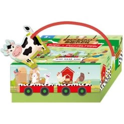 De Lantaarn Puzzeltrein Boerderijdieren