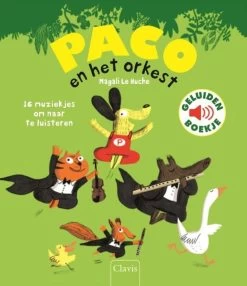 Clavis Paco En Het Orkest (geluidenboekje)