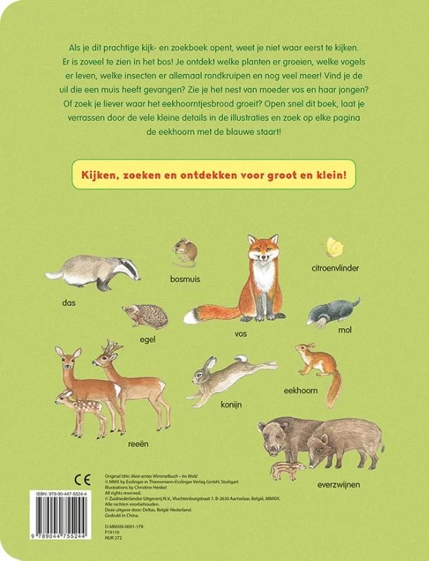 Kijk- En Zoekboek - In Het Bos 4 Kijk- En Zoekboek - In Het Bos - Afbeelding 2