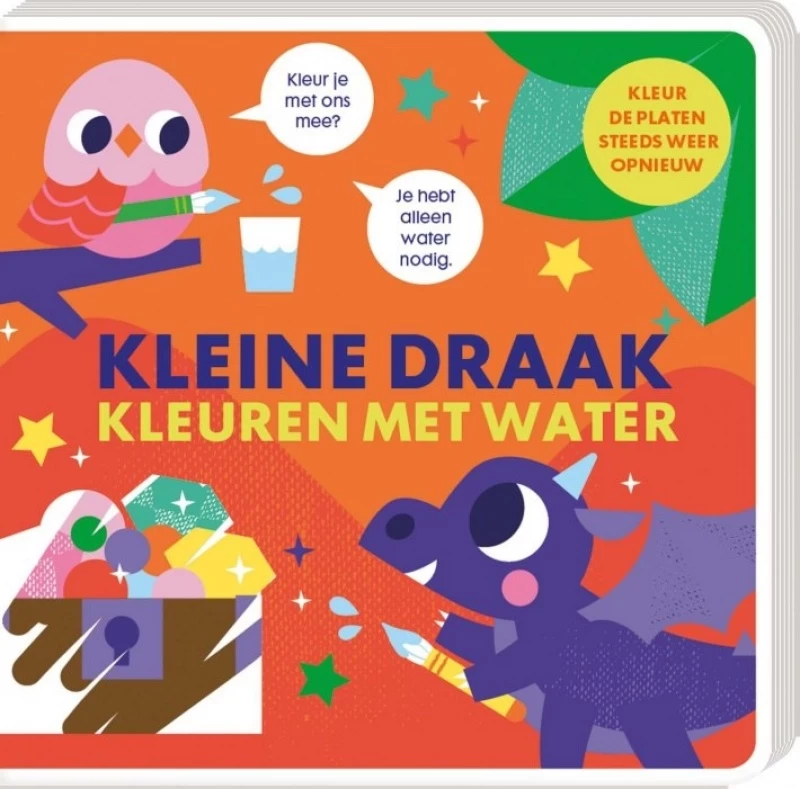 Image Books Kleuren Met Water Kleine Draak 3 Image Books Kleuren Met Water Kleine Draak
