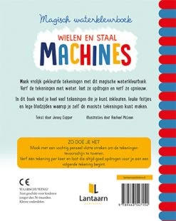 De Lantaarn Magisch Waterkleurboek - Machines -Speelgoed Kortingswinkel image 3029