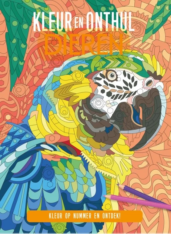 BBNC Uitgevers Kleur & Onthul | Dieren 4 BBNC Uitgevers Kleur & Onthul | Dieren - Afbeelding 2