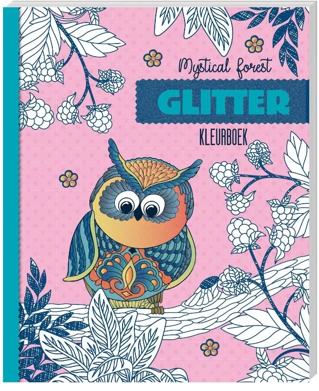 Image Books Glitter Kleurboeken - Mystical Forest 4 Image Books Glitter Kleurboeken - Mystical Forest - Afbeelding 2