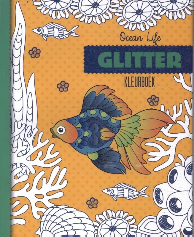 Image Books Glitter Kleurboek Ocean Life 3 Image Books Glitter Kleurboek Ocean Life