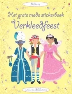 Uitgeverij Usborne Het Grote Mode Stickerboek Verkleedfeest -Speelgoed Kortingswinkel image 3059