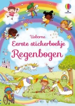 Uitgeverij Usborne Eerste Stickerboekje Regenbogen